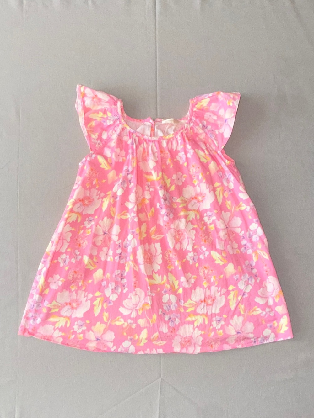LoveShackFancy Lou Cotton Floral Dress  - lightweight 5/6